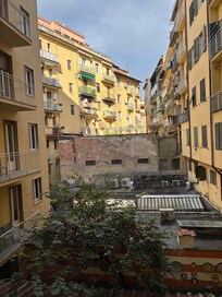 The inner courtyard