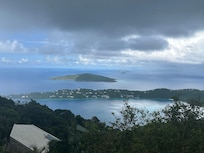 View from Mountain Top of Magens Bay