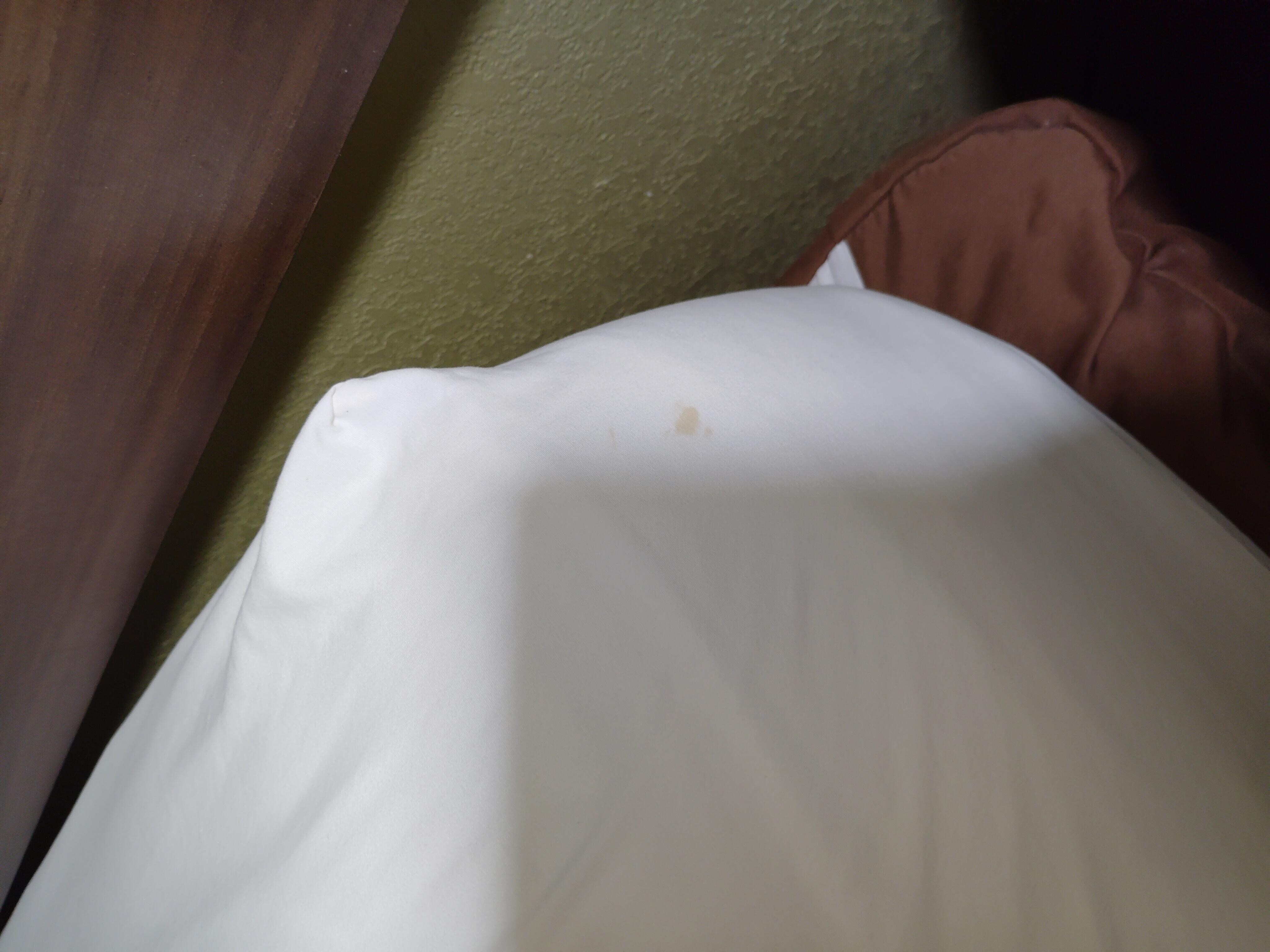 Stains on sheet