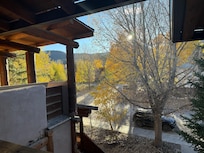 The view from my room's balcony