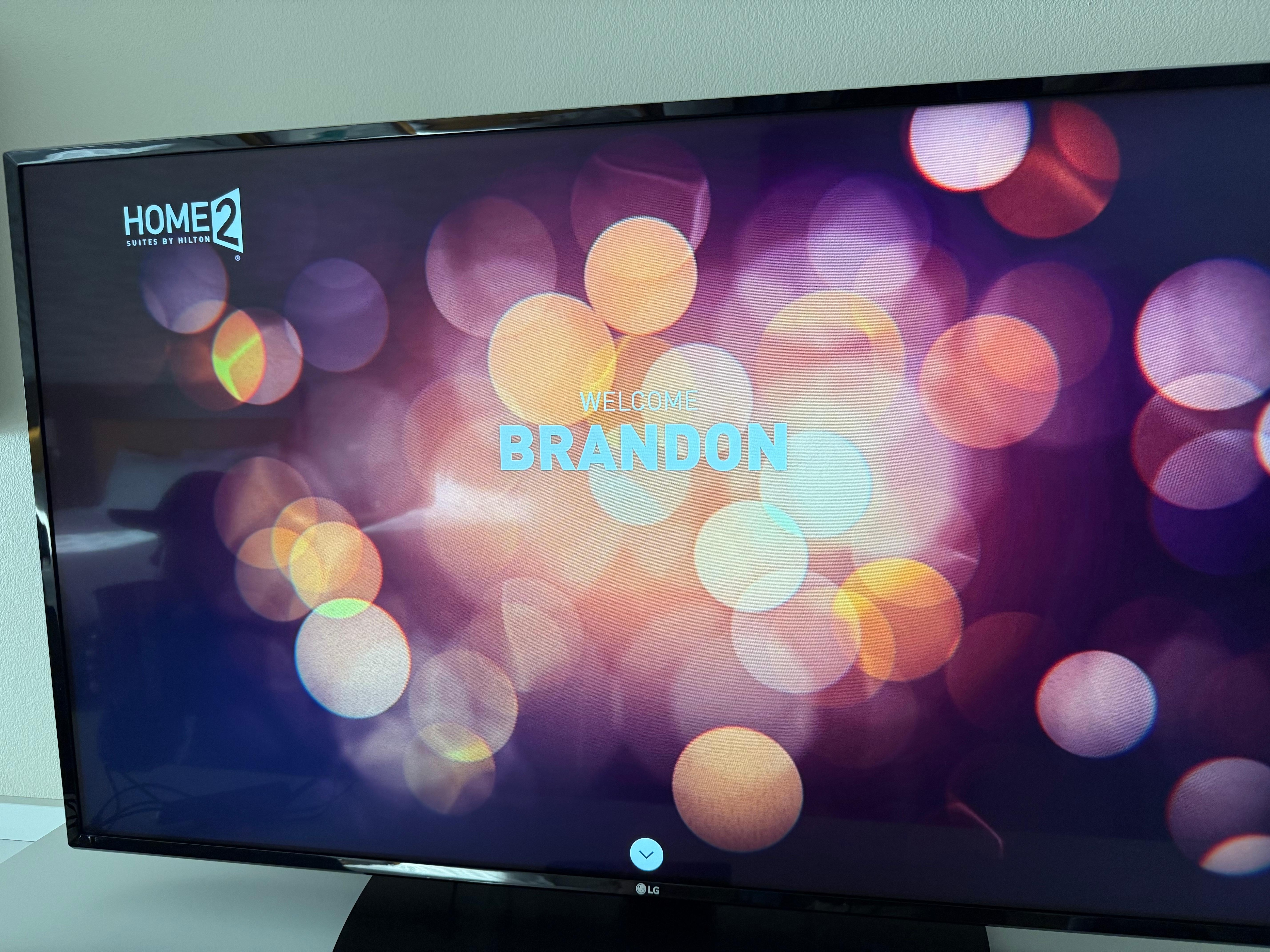 Awesome TV greeting!