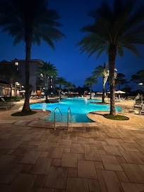 One of the 3 pools. This one is the closest to the unit.