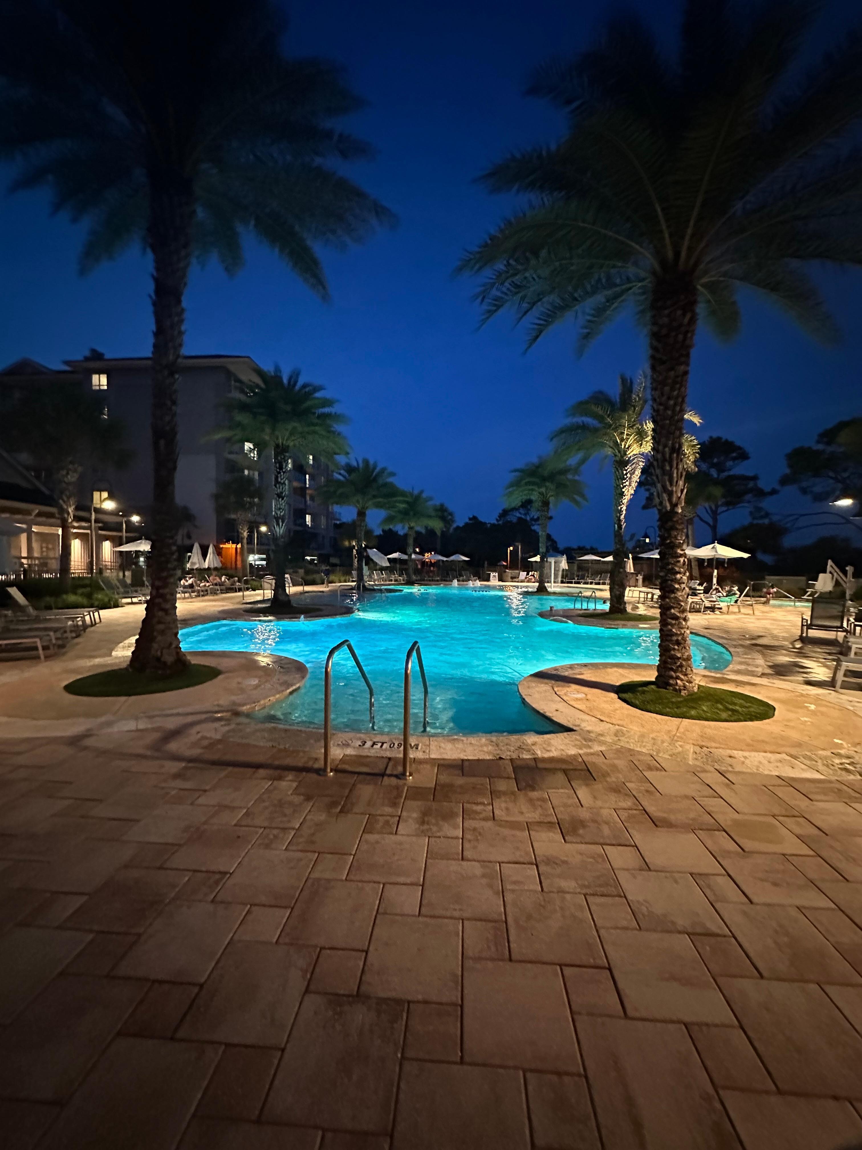One of the 3 pools.  This one is the closest to the unit.