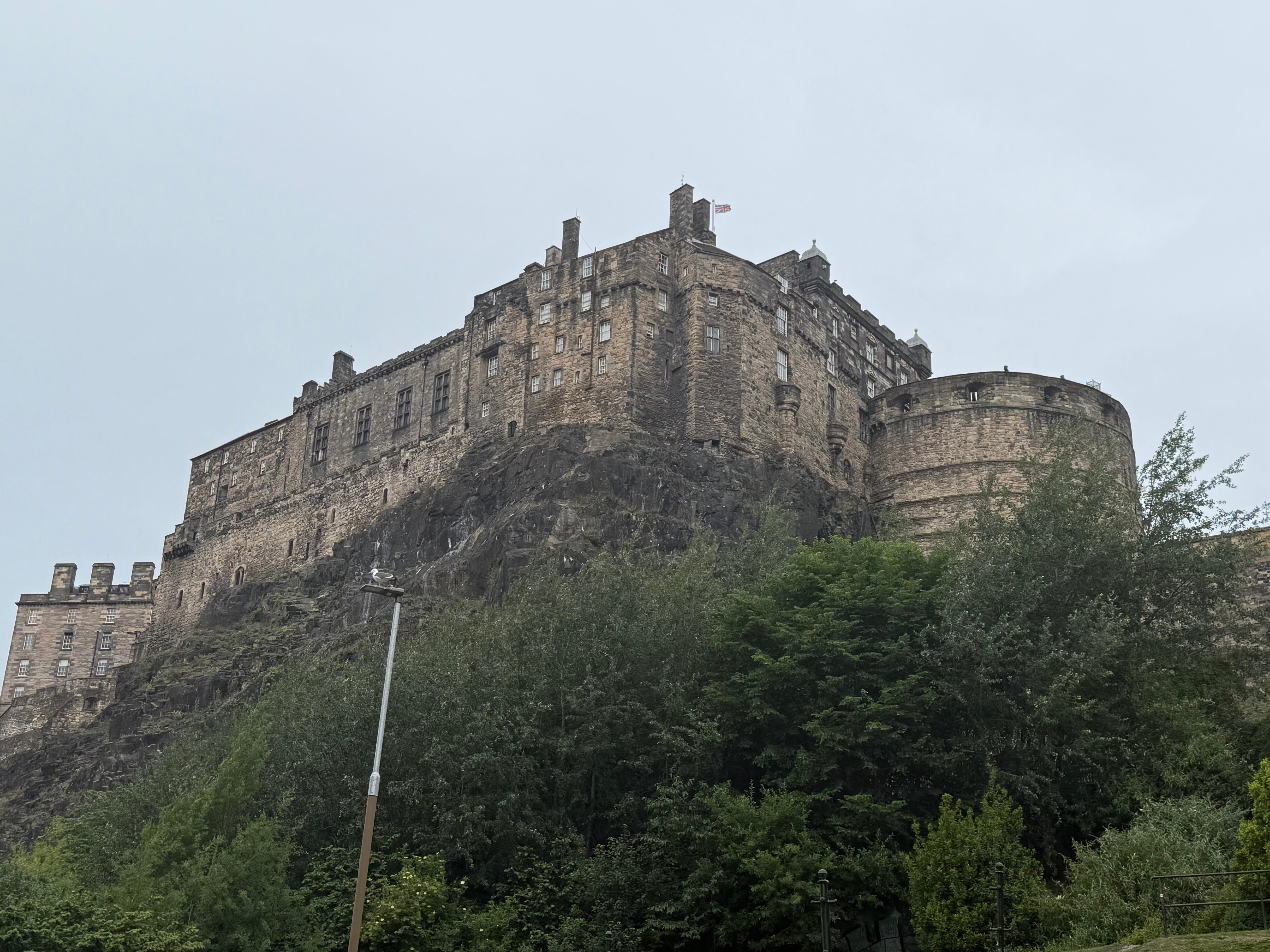 Hotel is right next to the castle
