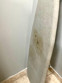 Condition of the rooms ironing board