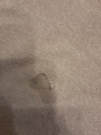 Plasters stuck to towel