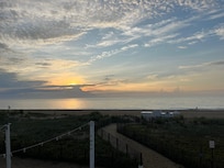 Beautiful view from the deck.