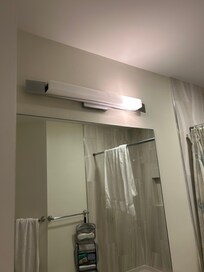Light was reported out and never got replaced.