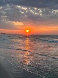 Sunrise on the beach