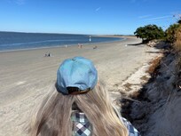 North end beach at condo stairs