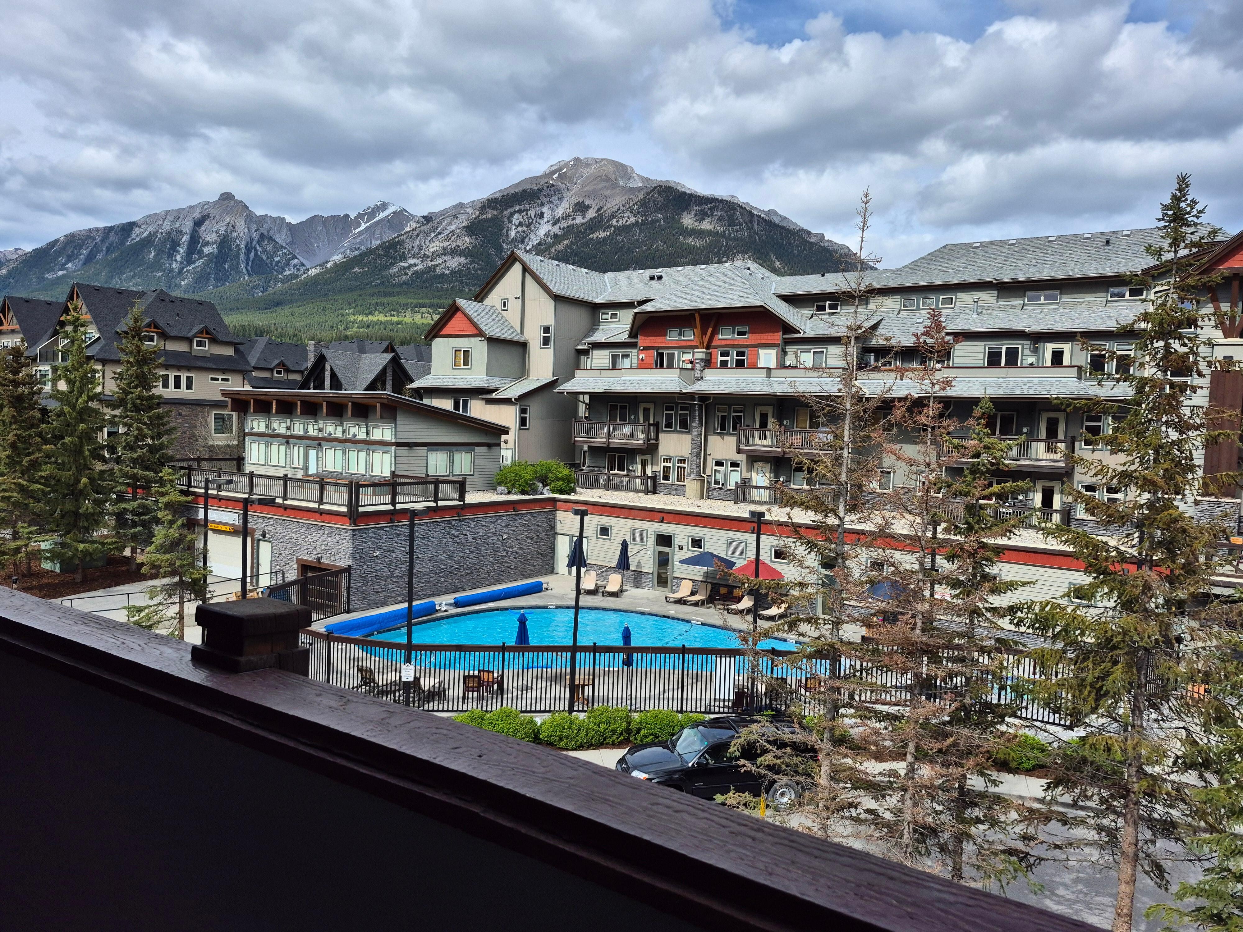 View from the balcony, what's not to love about this place. 