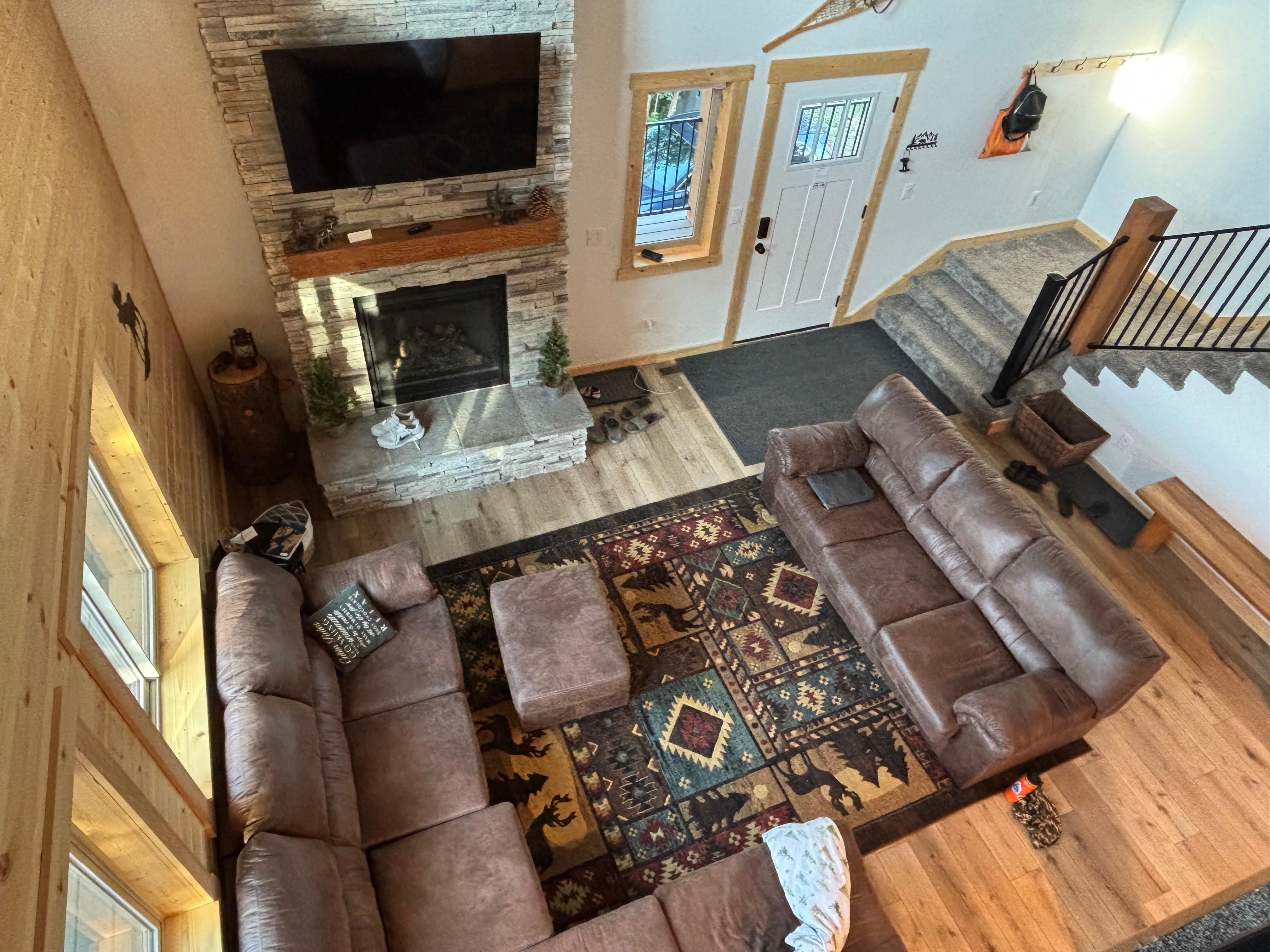 Living area on main floor