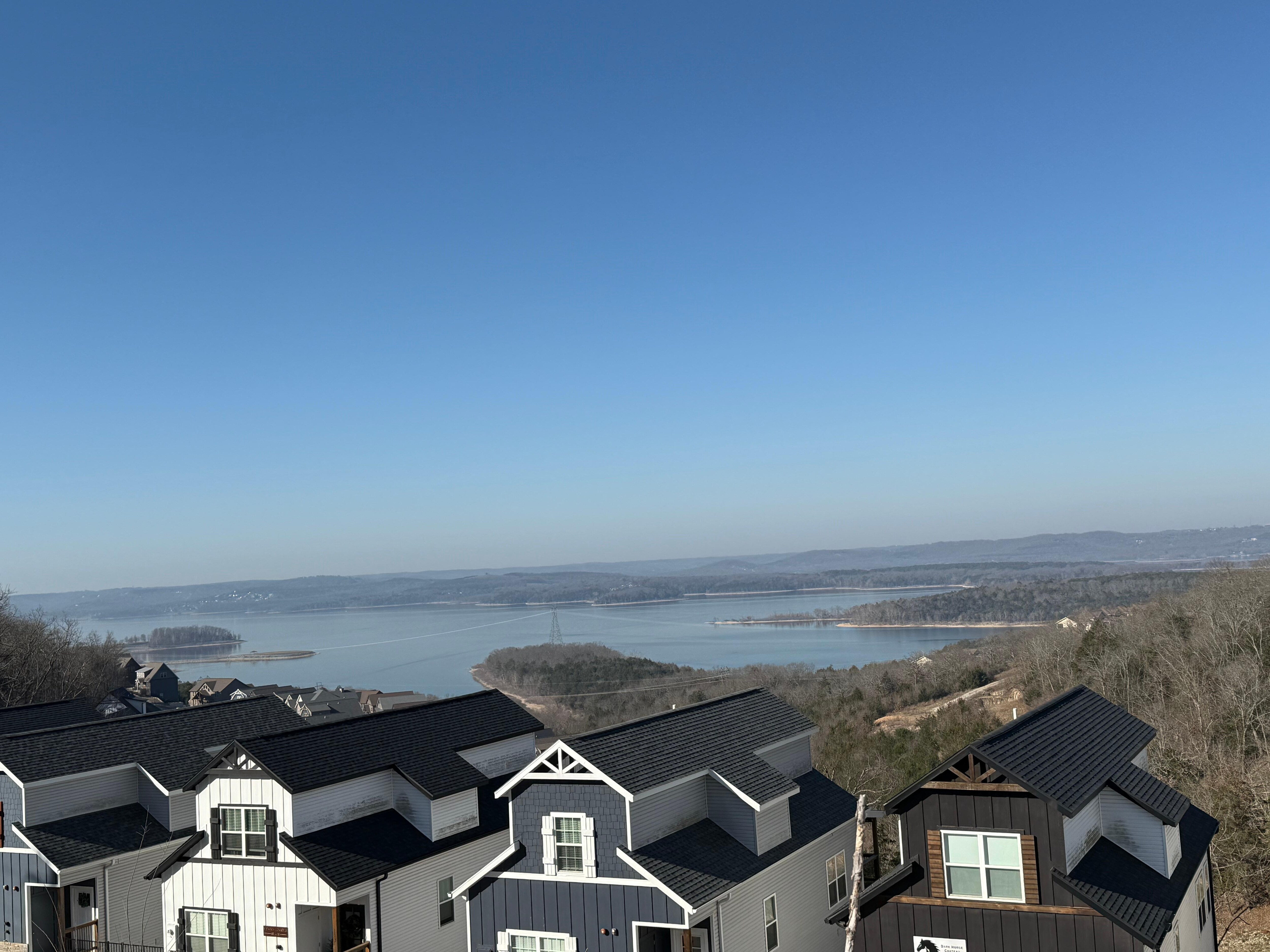 View from the drive into the neighborhood