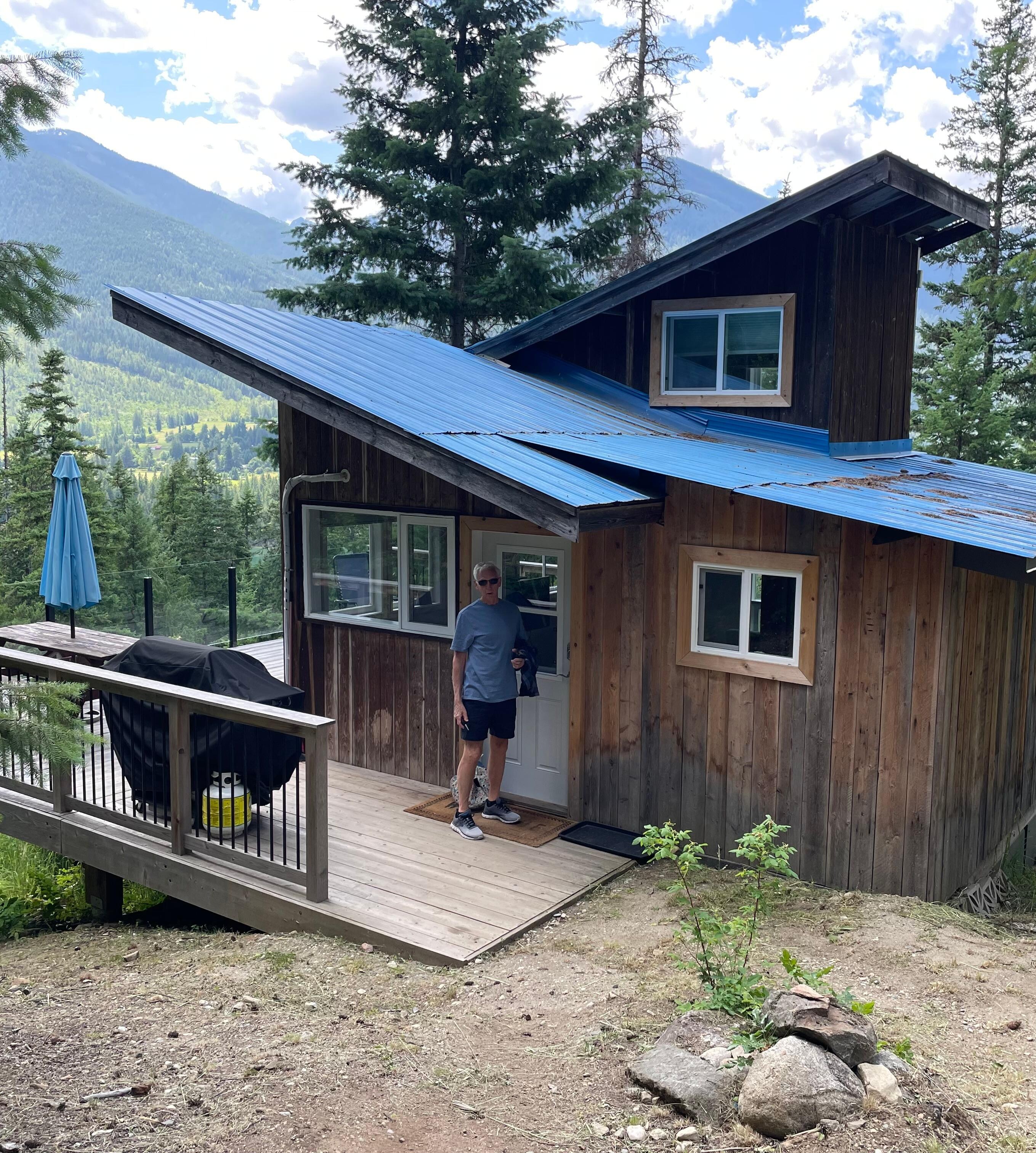 The cabin