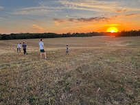 Beautiful sunsets with plenty of room outside for the kids to run around d and explore!