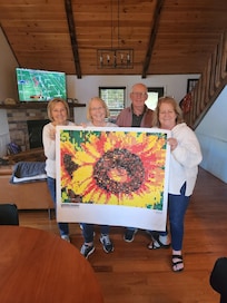 Ample area to do crafts.