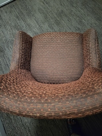 This chair as you see needs to be thrown out with either deep cleaned