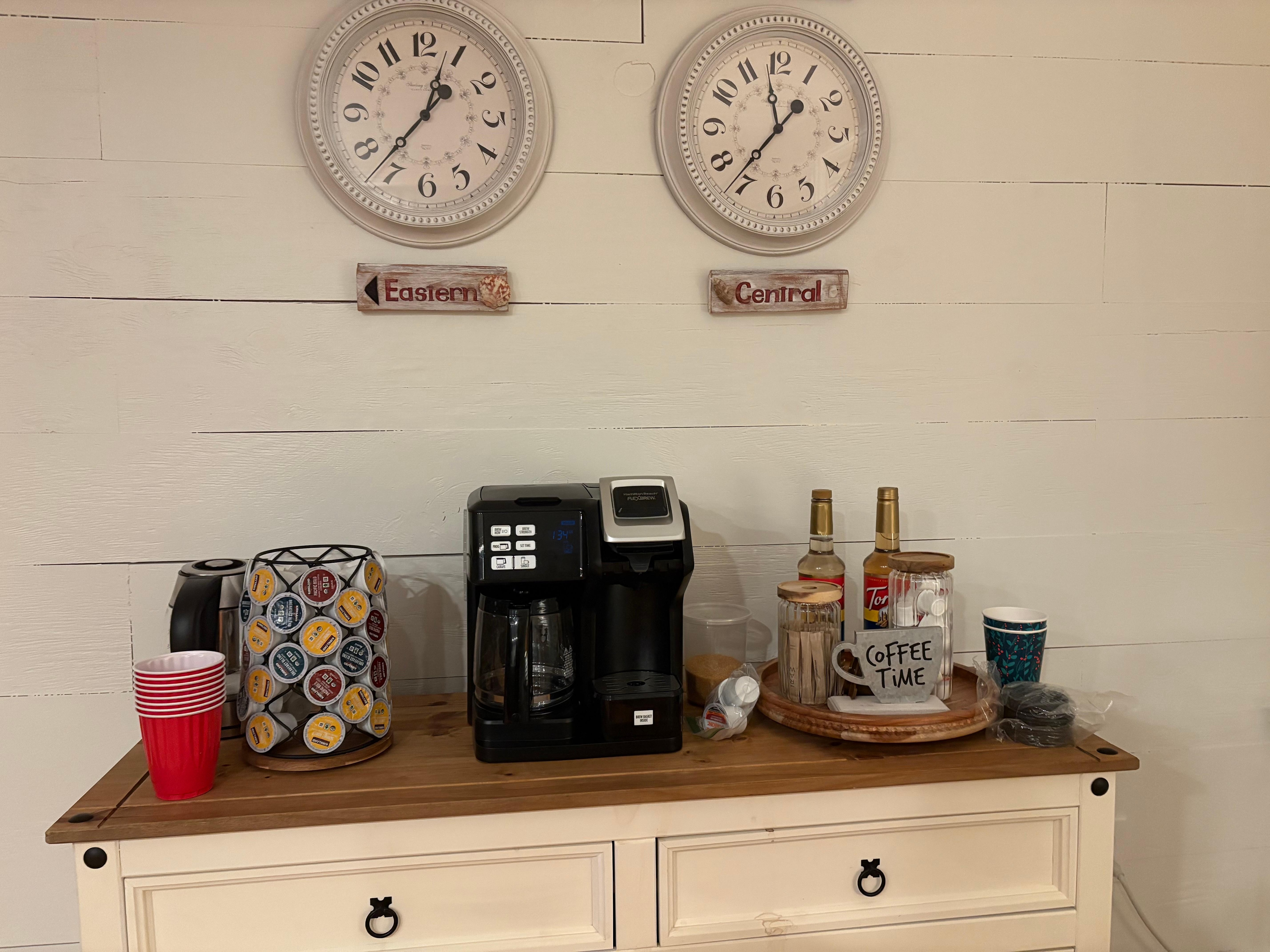 Keeping us straight with the time difference! 