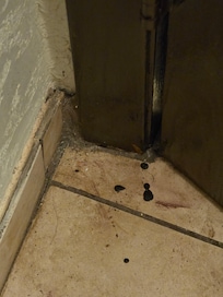 Another of bathroom floor