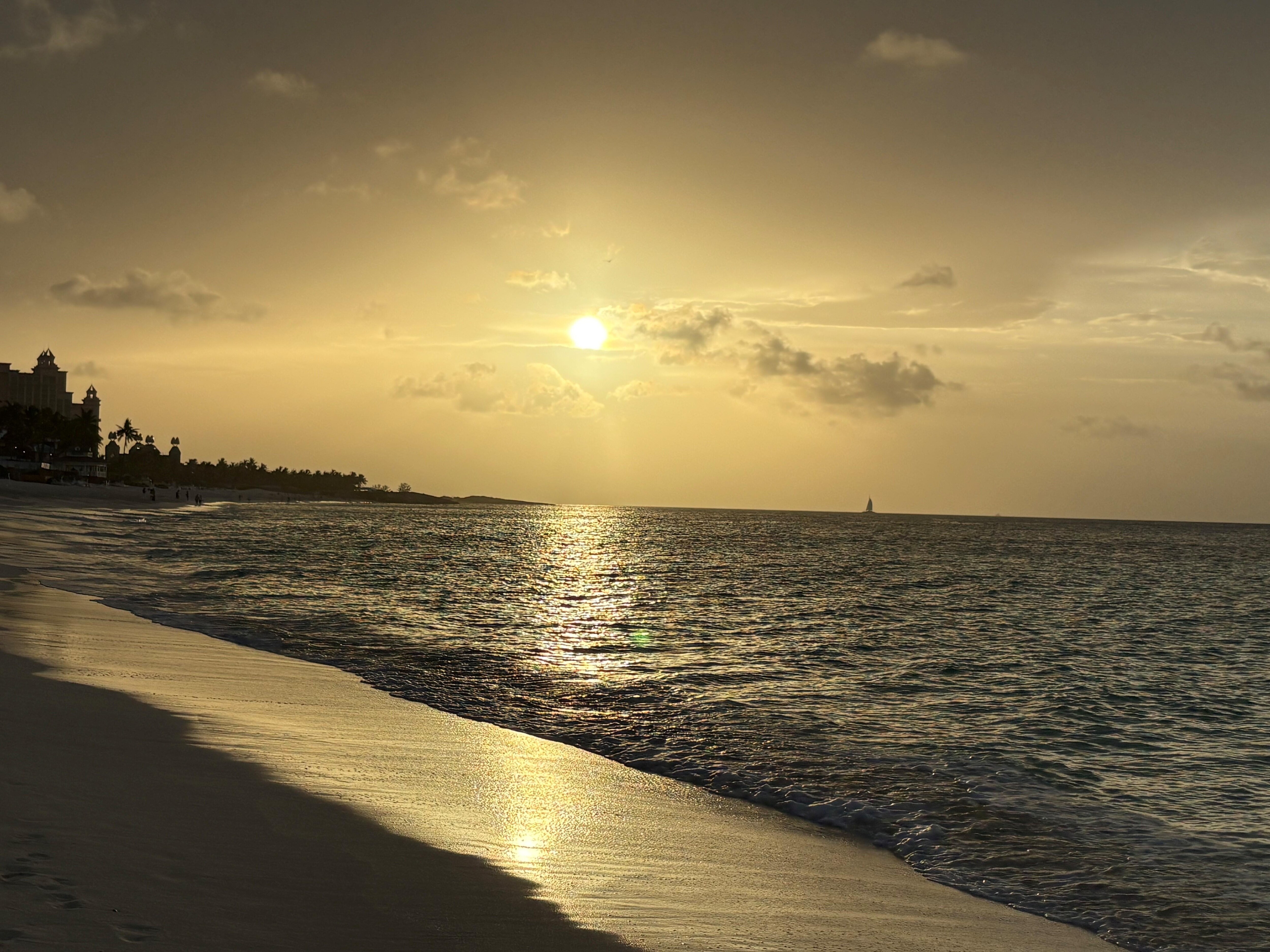 Sunset on Beach