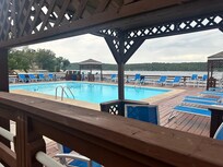 Pool next to the condo.