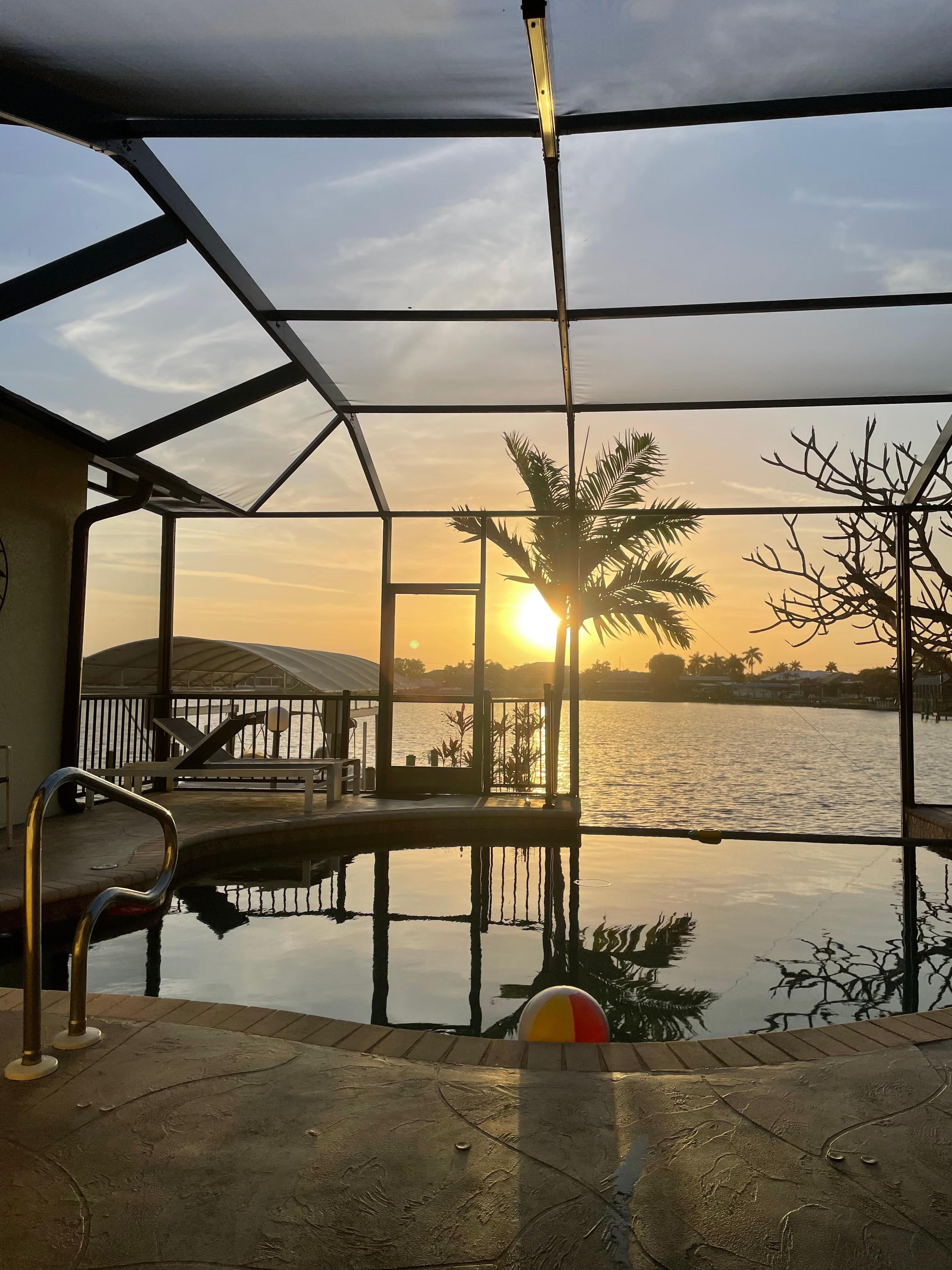 So peaceful with my morning cup of coffee!