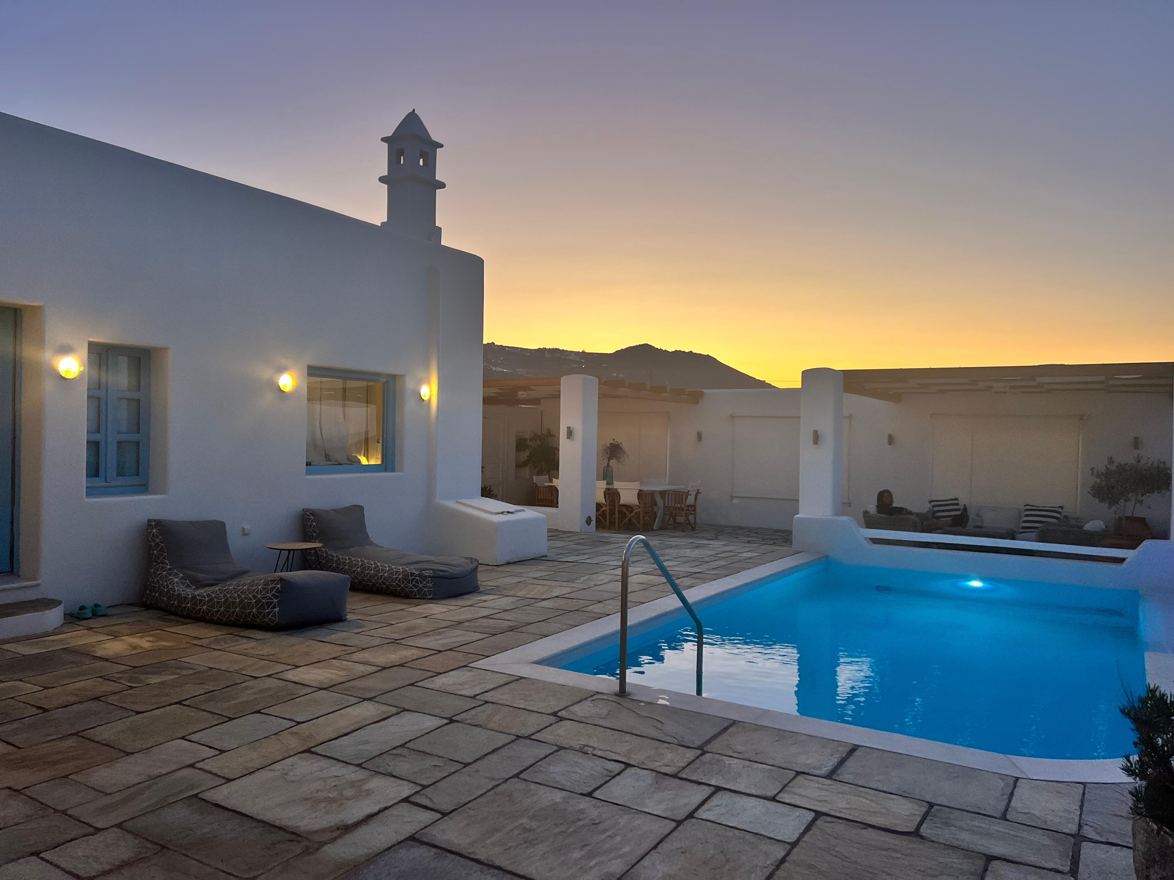 Our 3 Bedroom Villa with a private pool.