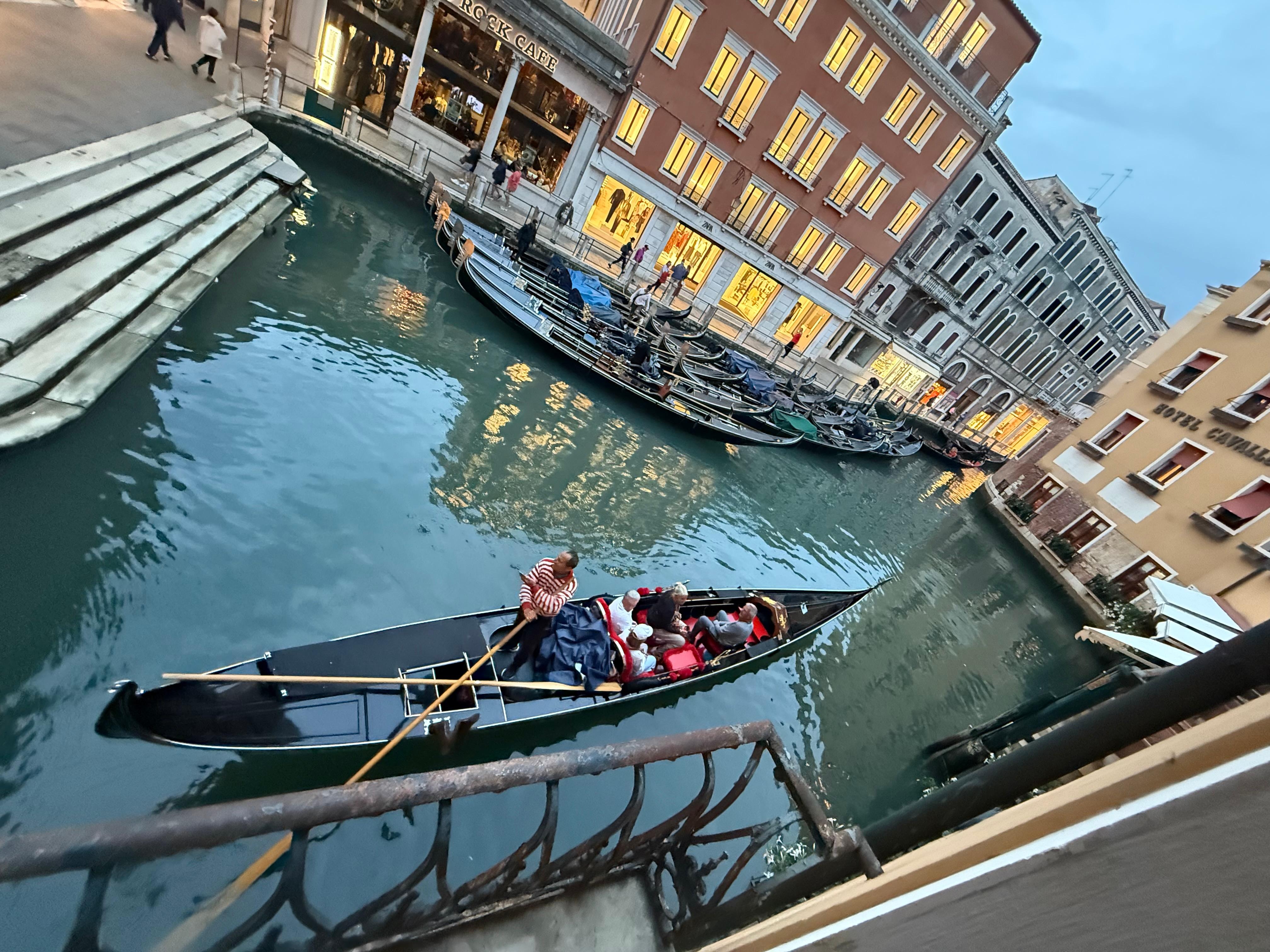 View from our balcony