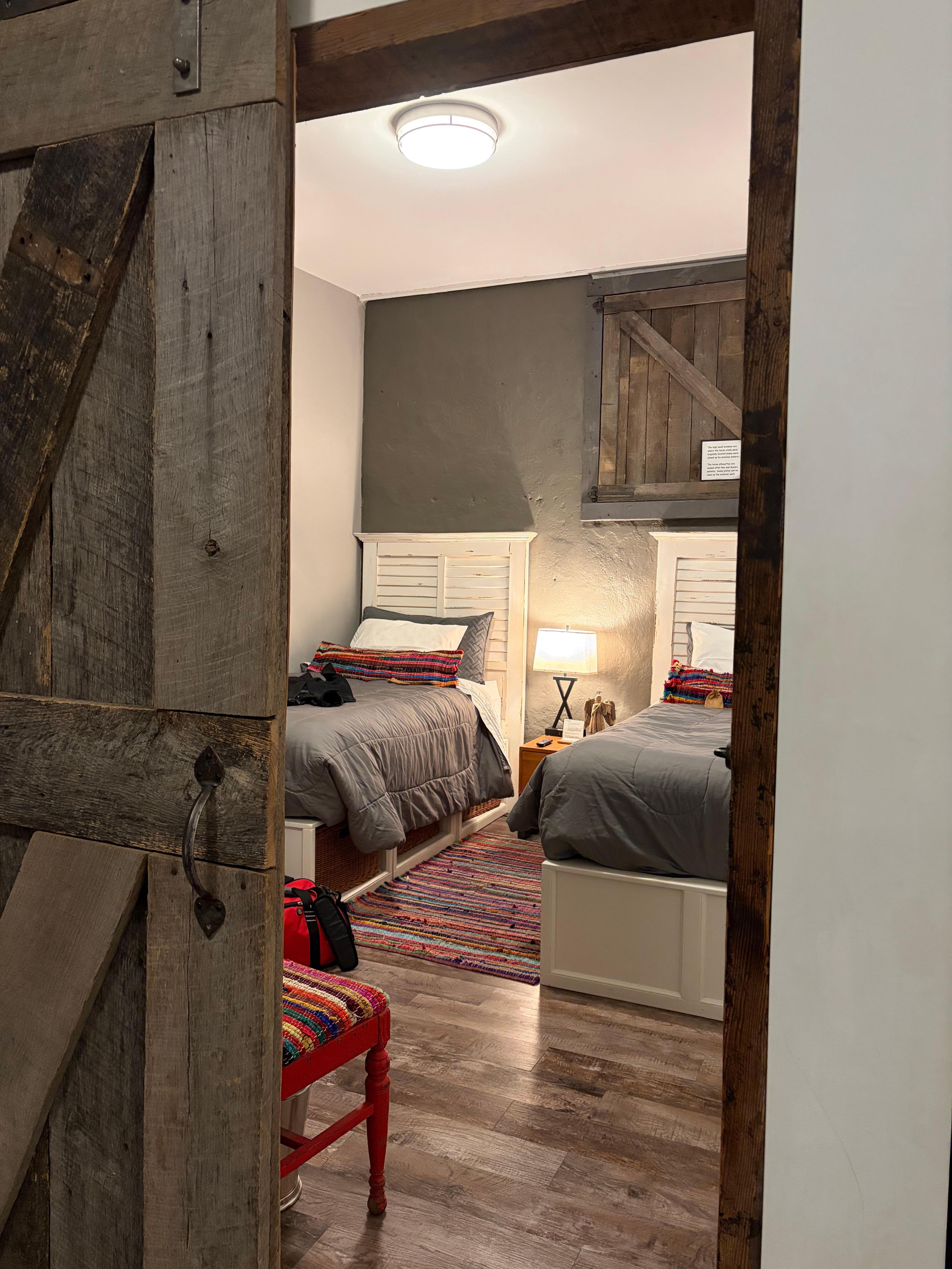 Second room with twin beds-for my twins. 