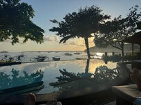 Pool overlooking the ocean