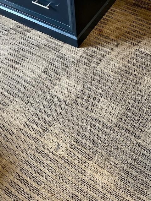 Stained, sticky, smelly carpet