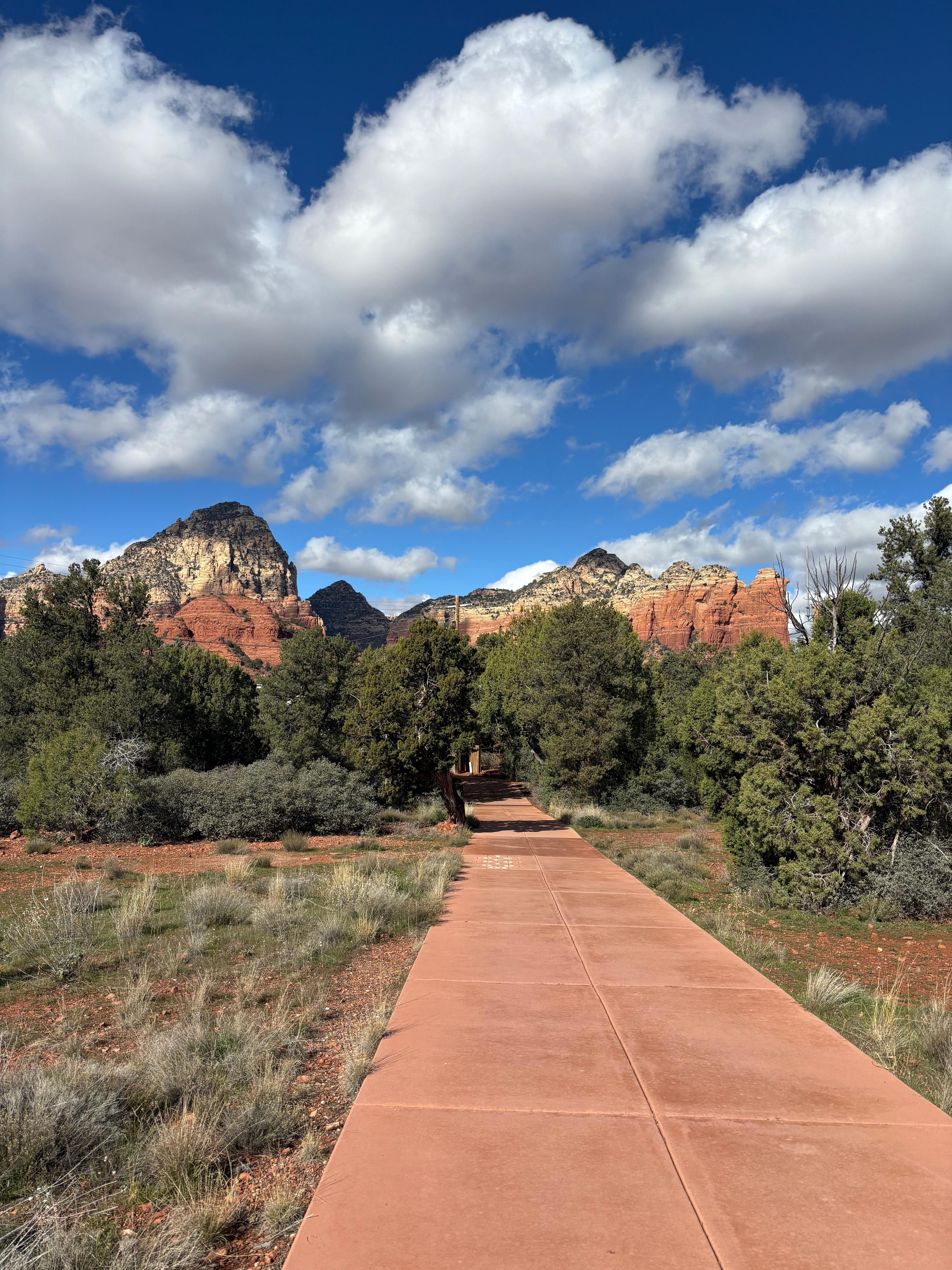 Paved hiking trails if you prefer