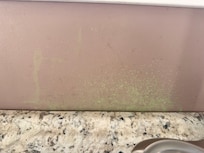 Mess along the walls