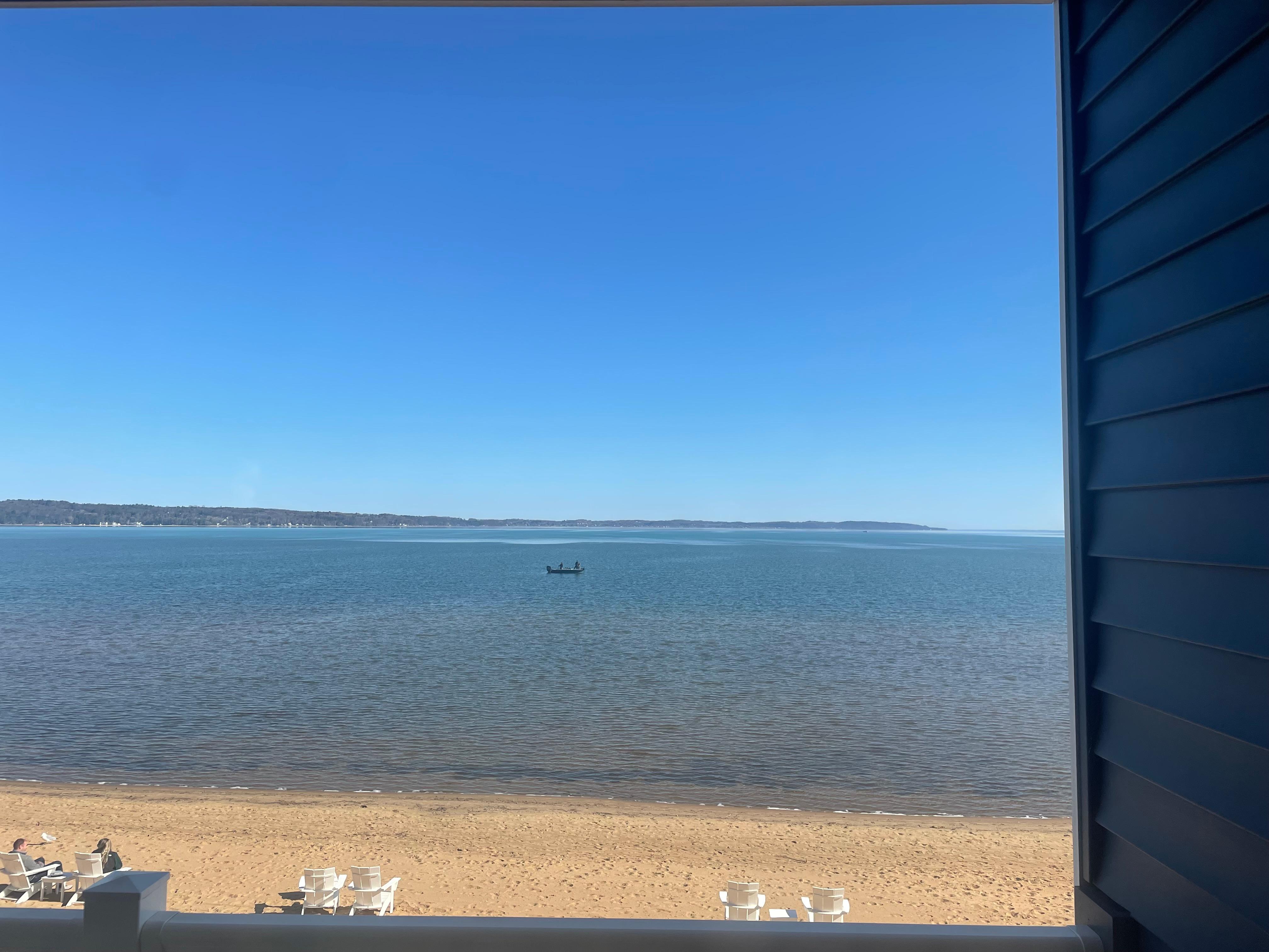 View from our room
