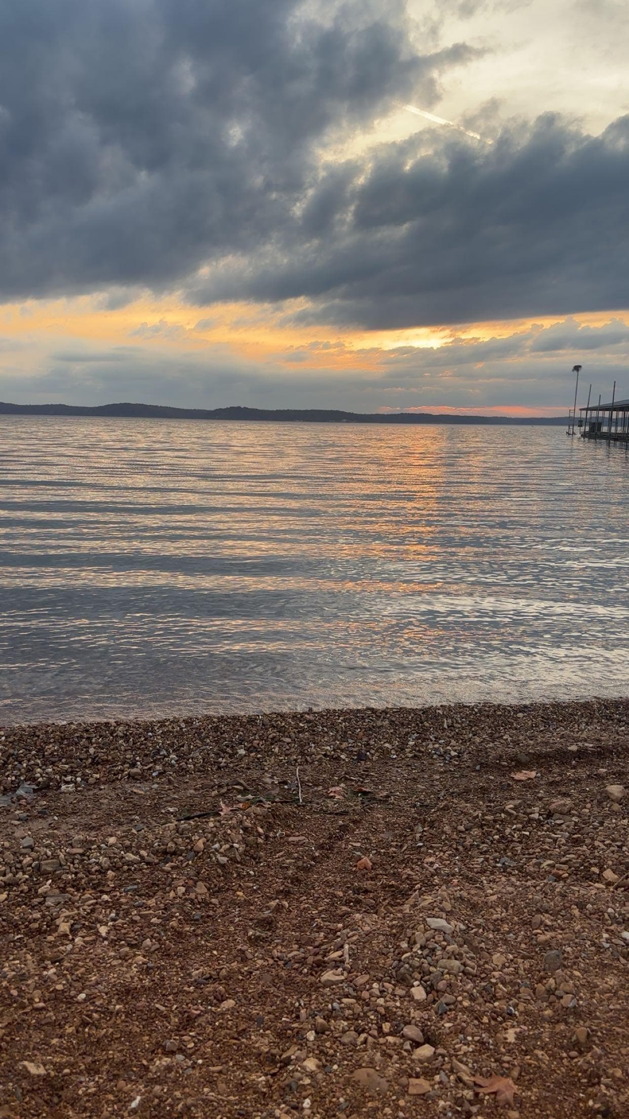 Walk down to the water.