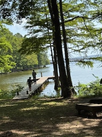 Little bit of early morning fishing. Beautiful view!