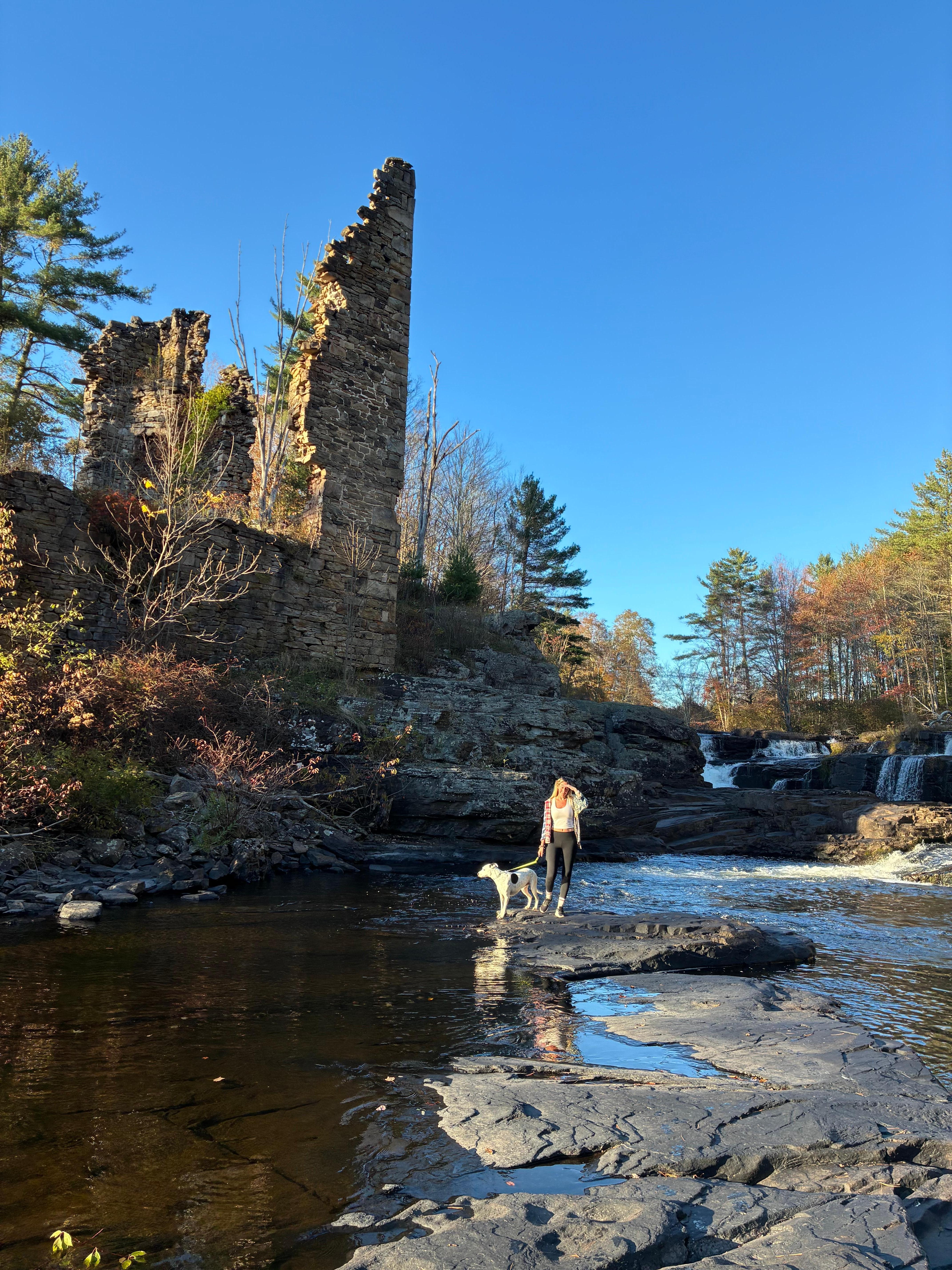 The Falls on the property. Beautiful!