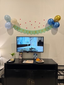 素敵に飾り付けてくれて大感激。