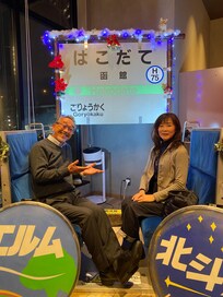 ロビーのラウンジが、イイ味出してます♪