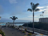 View from our room’s balcony