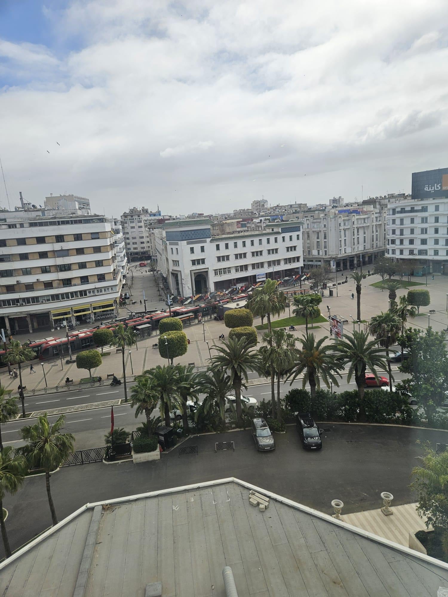 View from our room 707