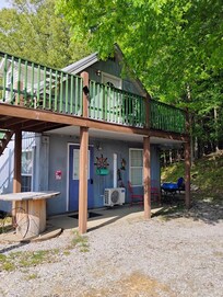 The Funky Little Shack from the outside.