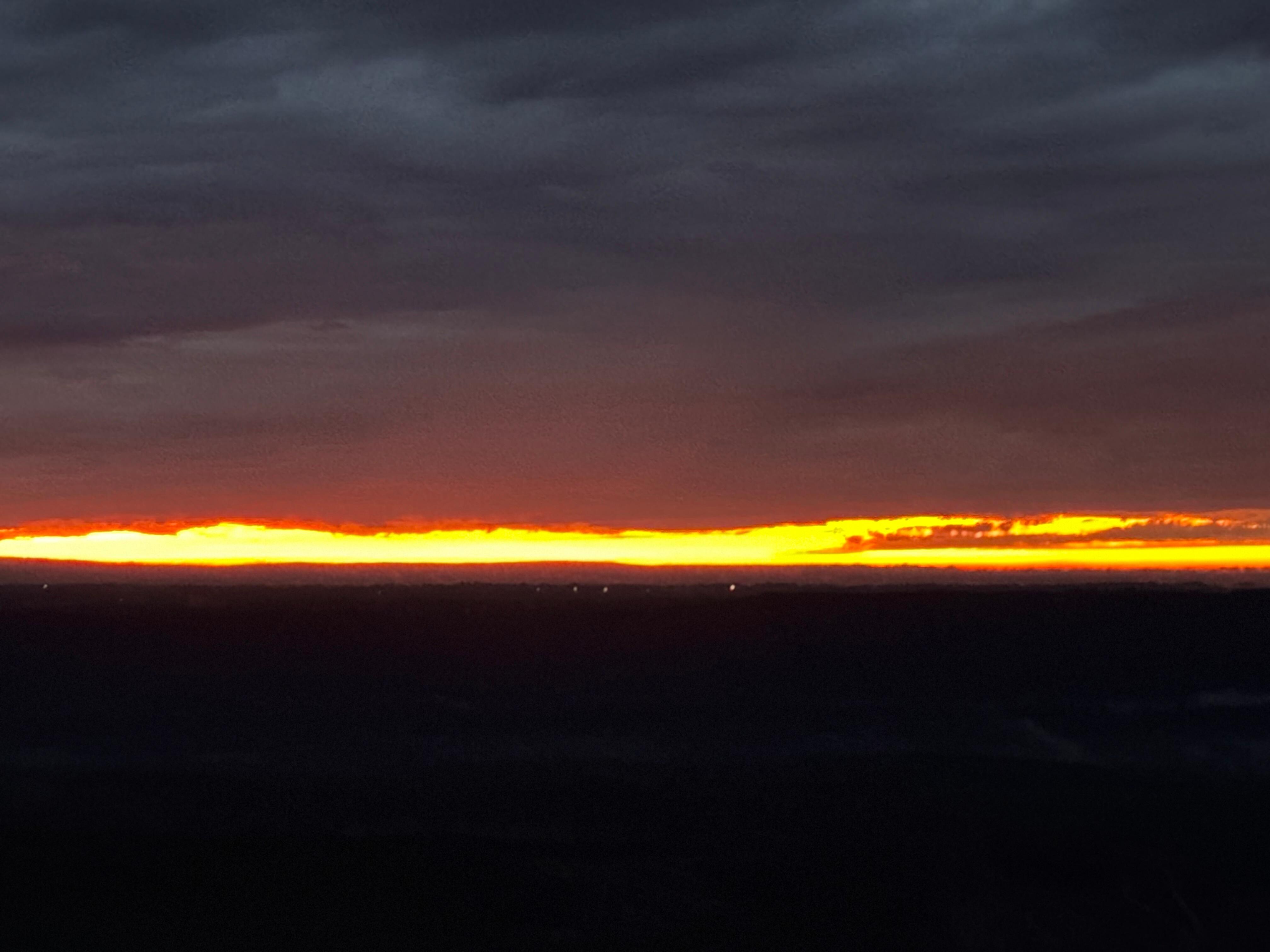 Sunset after the rain
