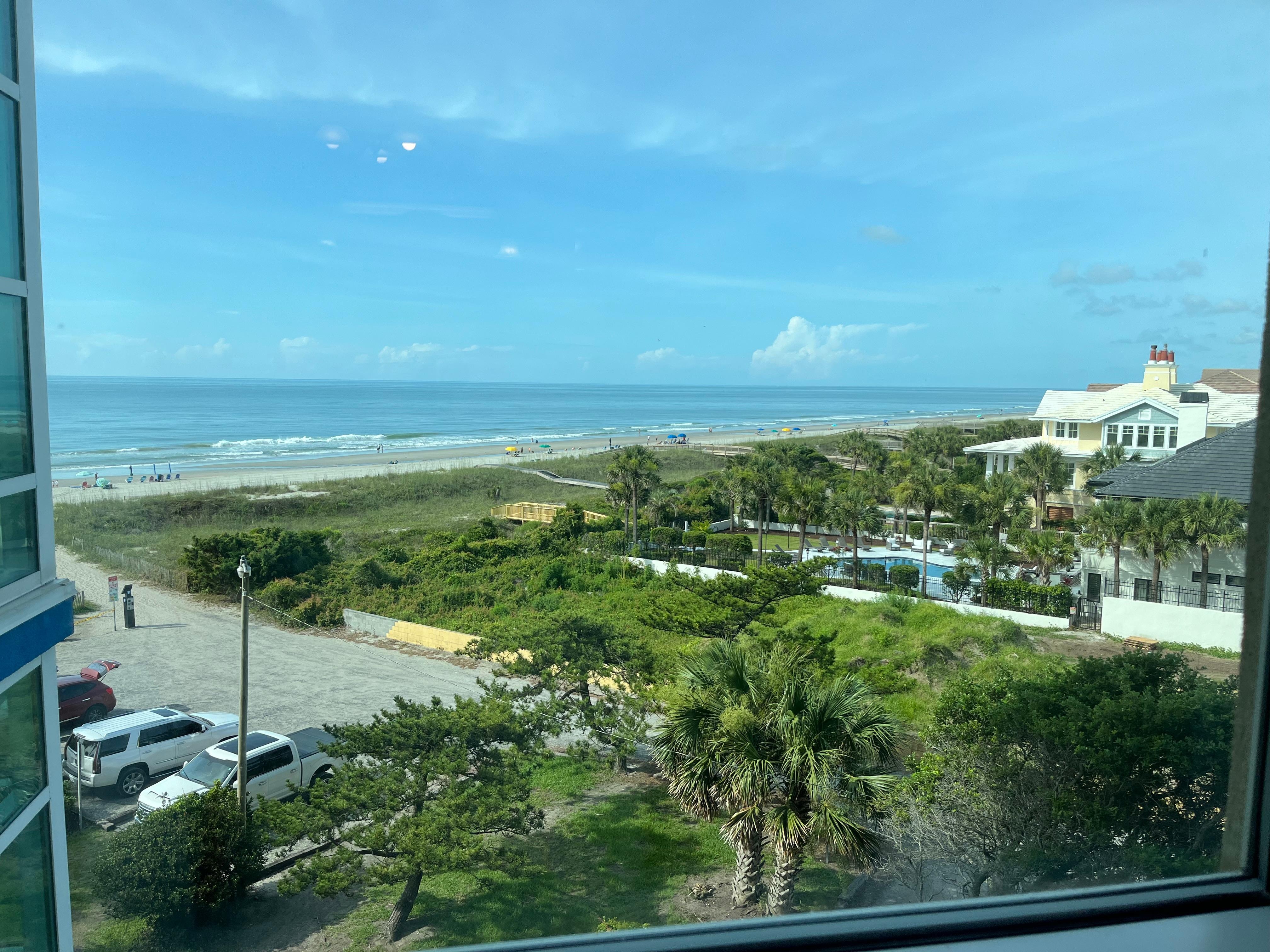 View from the balcony