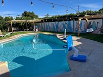 Part of the amazing backyard.