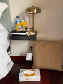 Bedside shelf inadequate