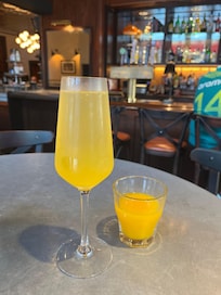 Morning mimosa was a hit!