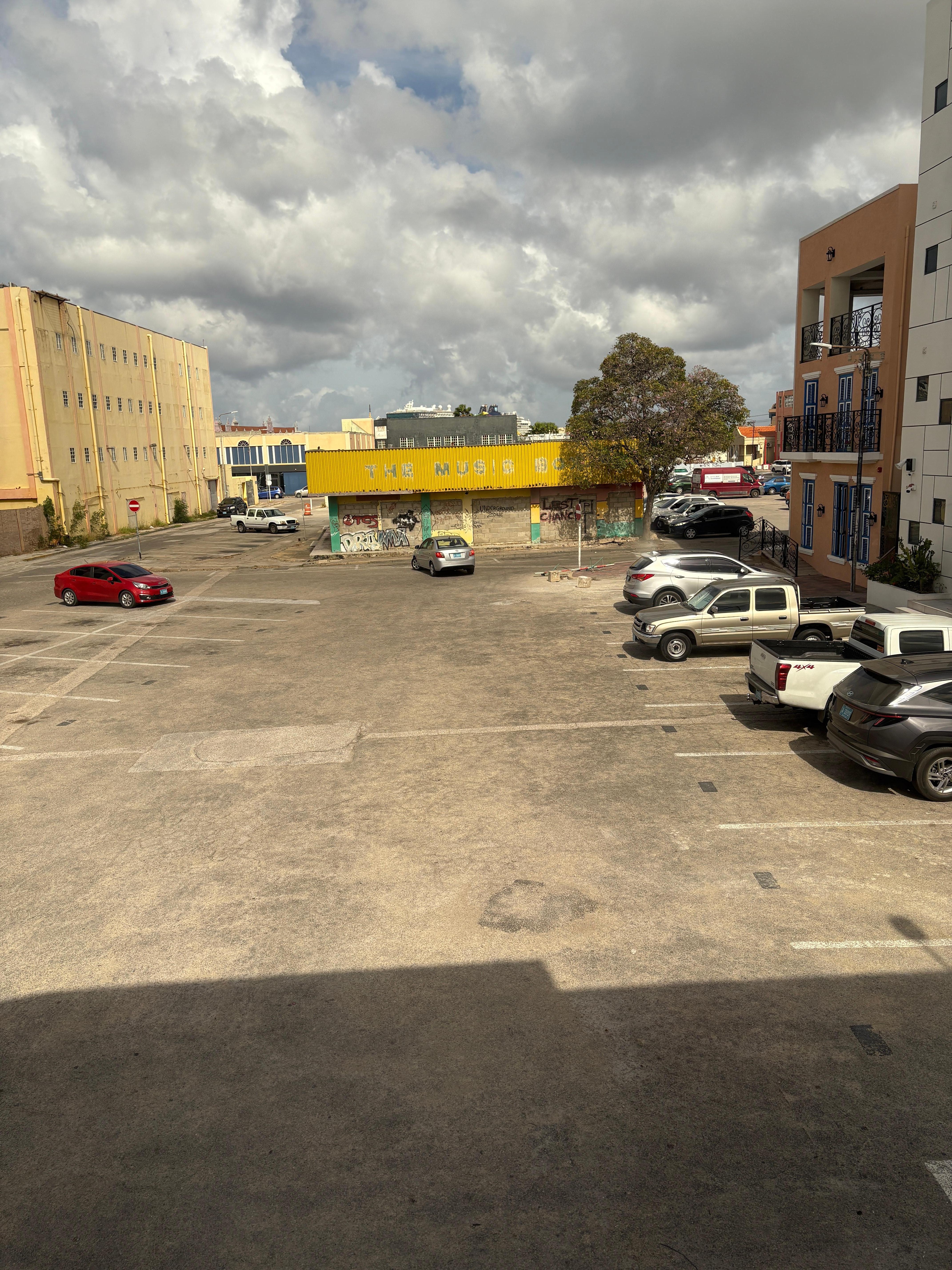 View outside the hotel. 