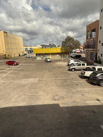 View outside the hotel.