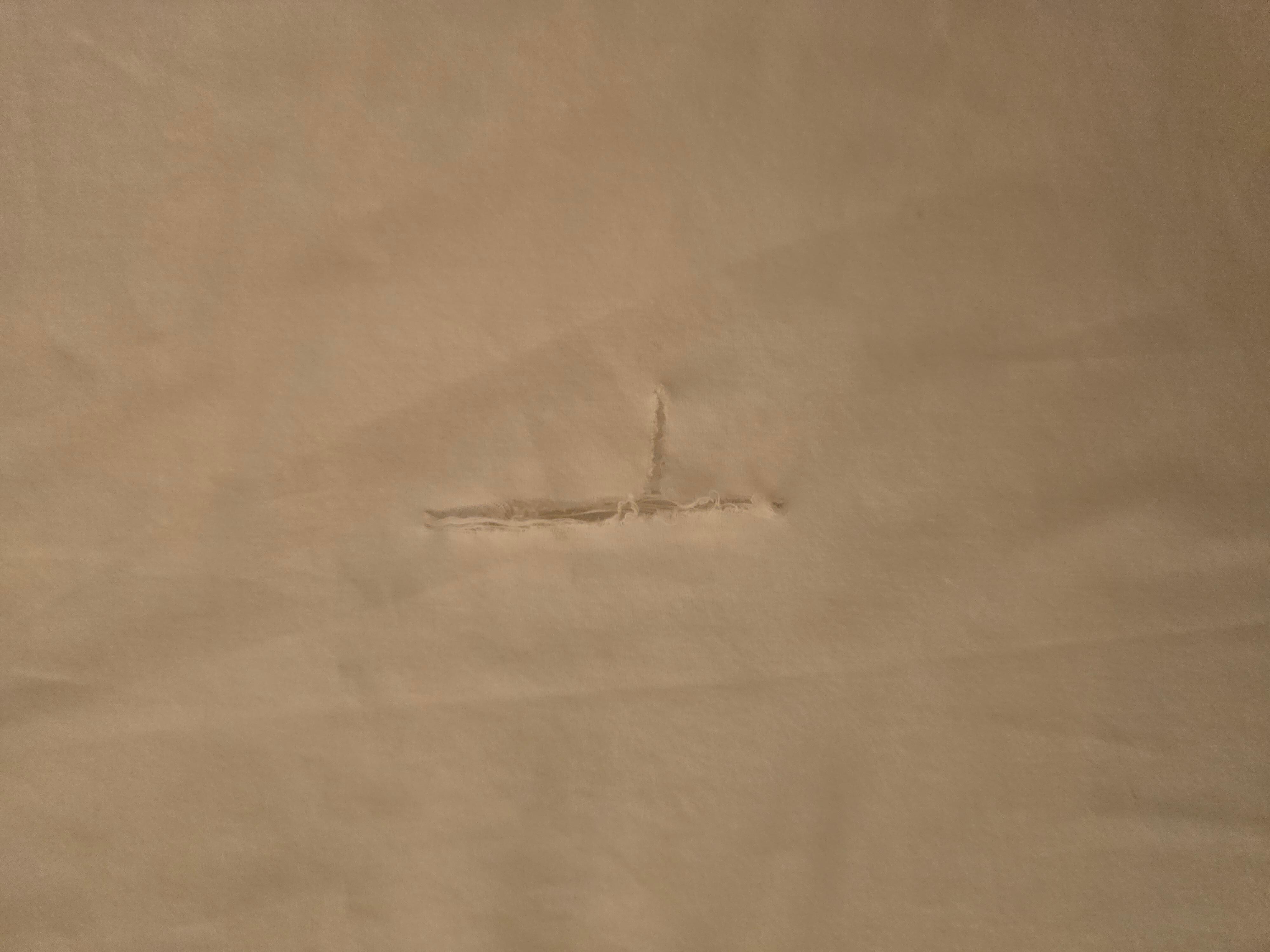 Torn and dirty Bed sheets